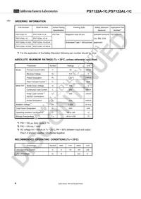 PS7122AL-1C-E3-A Datasheet Page 4