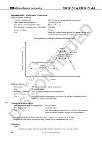 PS7141CL-2A-E3-A Datasheet Page 10