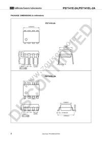 PS7141E-2A-A Datasheet Page 2