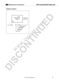 PS7141E-2A-A Datasheet Page 3