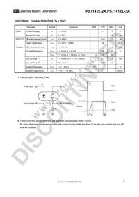 PS7141E-2A-A Datasheet Page 5