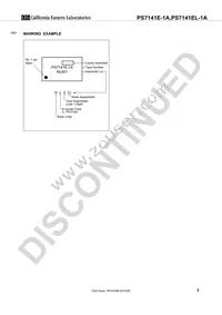 PS7141EL-1A-E3-A Datasheet Page 3