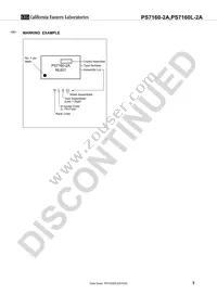 PS7160L-2A-E3-A Datasheet Page 3