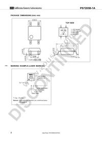 PS7205B-1A-E3-A Datasheet Page 2