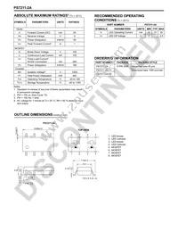 PS7211-2A-F3 Datasheet Page 2