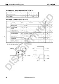 PS7241-1A-F3-A Datasheet Page 4