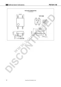 PS7241-1B-E5-A Datasheet Page 2