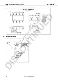 PS7241-2A-F4-A Datasheet Page 2