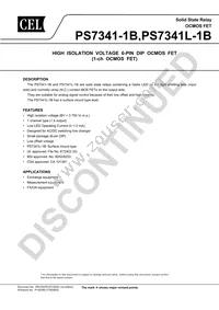 PS7341L-1B-E3-A Datasheet Cover