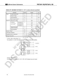 PS7341L-1B-E3-A Datasheet Page 4