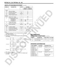 PS7522-2A Datasheet Page 2
