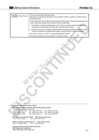 PS7802-1A-F3-A Datasheet Page 13