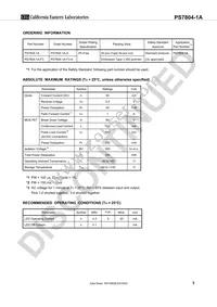 PS7804-1A-F3-A Datasheet Page 3