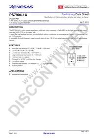 PS7904-1A-A Datasheet Cover