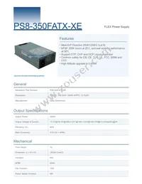 PS8-350FATX-XE Datasheet Cover