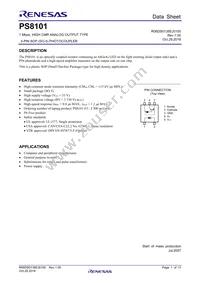 PS8101-K-AX Datasheet Cover