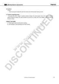 PS8103-F3-A Datasheet Page 9