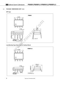 PS8501L1-AX Datasheet Page 2