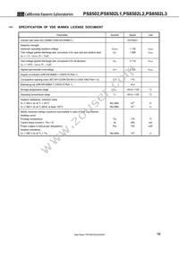 PS8502L1-V-AX Datasheet Page 15