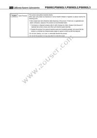 PS8502L1-V-AX Datasheet Page 16