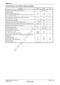 PS8551AL4-V-E3-AX Datasheet Page 17