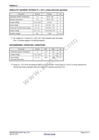 PS8551L4-E3-AX Datasheet Page 4
