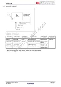 PS8551L4-V-E3-AX Datasheet Page 3