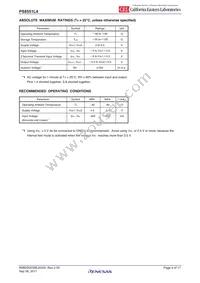 PS8551L4-V-E3-AX Datasheet Page 4