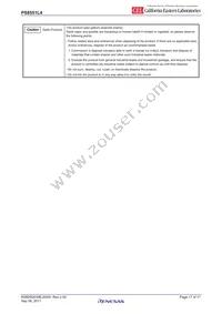 PS8551L4-V-E3-AX Datasheet Page 17