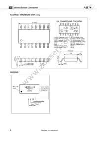 PS8741-F3-A Datasheet Page 2