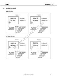 PS8802-2-F4-AX Datasheet Page 3