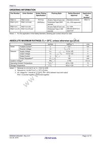 PS9113-F3-AX Datasheet Page 4