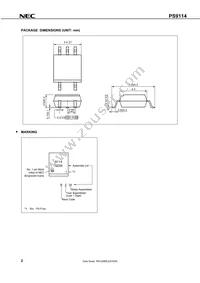 PS9114-F3-A Datasheet Page 2