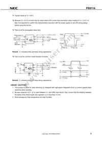 PS9114-F3-A Datasheet Page 5