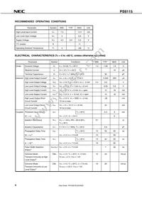 PS9115-F3-AX Datasheet Page 4