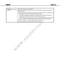 PS9115-F3-AX Datasheet Page 14