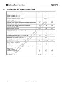 PS9117A-V-F3-NTY-AX Datasheet Page 12