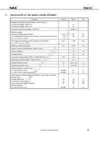PS9121-V-AX Datasheet Page 15