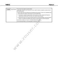 PS9121-V-AX Datasheet Page 17