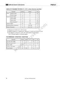 PS9121-V-AX Datasheet Page 4