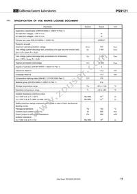 PS9121-V-AX Datasheet Page 13