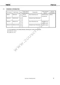 PS9122-AX Datasheet Page 3