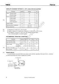 PS9122-AX Datasheet Page 4