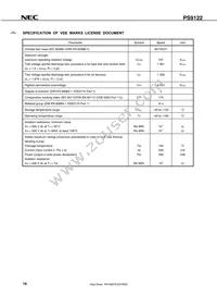 PS9122-AX Datasheet Page 16