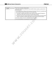 PS9122-F3-L-AX Datasheet Page 17