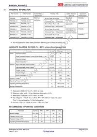 PS9305L-E3-AX Datasheet Page 4