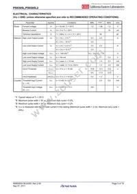 PS9305L-E3-AX Datasheet Page 5