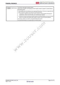 PS9305L-E3-AX Datasheet Page 19