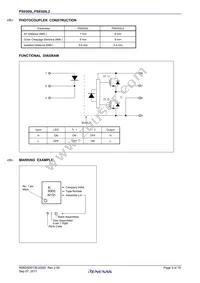 PS9305L-E3-AX Datasheet Page 3