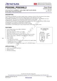 PS9306L-E3-AX Datasheet Cover